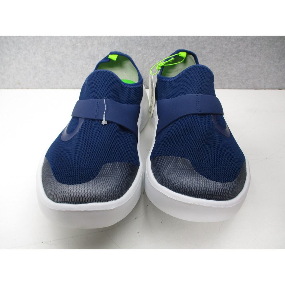 Oofos OOMG Mesh Shoes Mens Size 8.5 Comfort Slip On Recovery Walking Blue - Picture 3 of 7